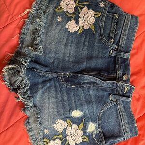 Hollister jean shorts